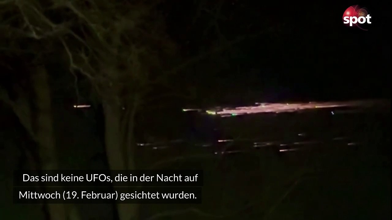Mysteriöse Lichter im Himmel gesehen? Das steckt dahinter