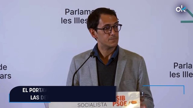 El portavoz del PSOE balear se niega a responder sobre las denuncias de abusos que afectan a su partido