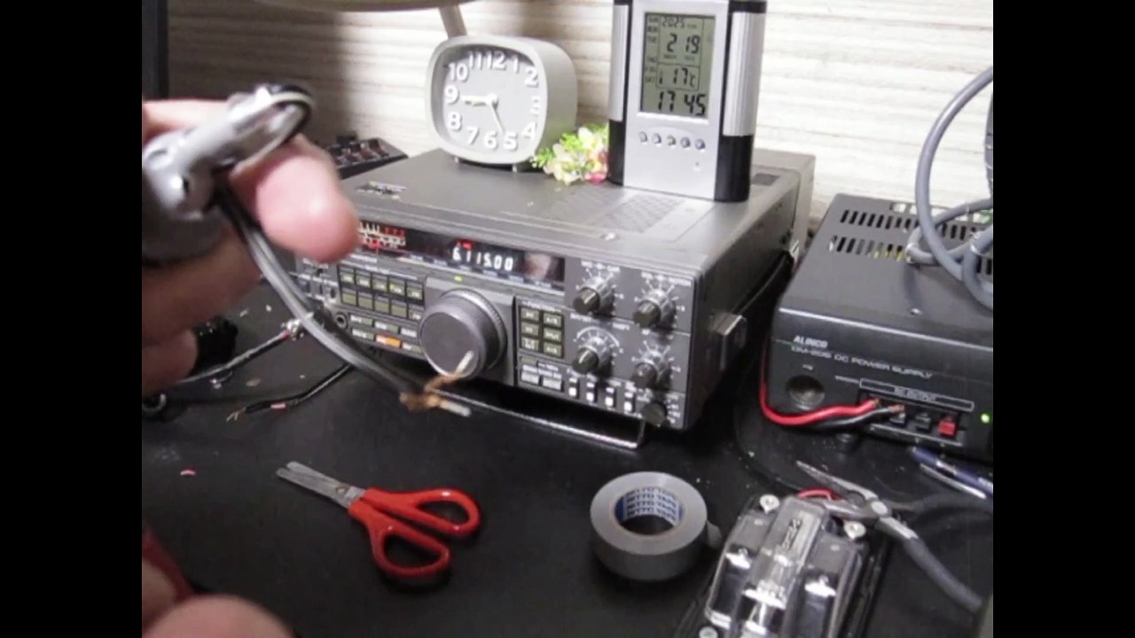 Nagasawa-type U/VHF antenna making video