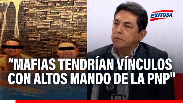 Altos mandos dentro de la PNP protegerían a El Monstruo , denuncia comandante en retiro: Estoy más seguro que nunca