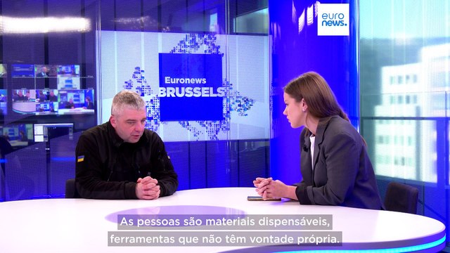 Ceder territórios significa renunciar a milhões de ucranianos, diz prisioneiro de guerra ucraniano
