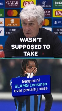 ‘WORST penalty taker!’ - Gasperini slams Lookman