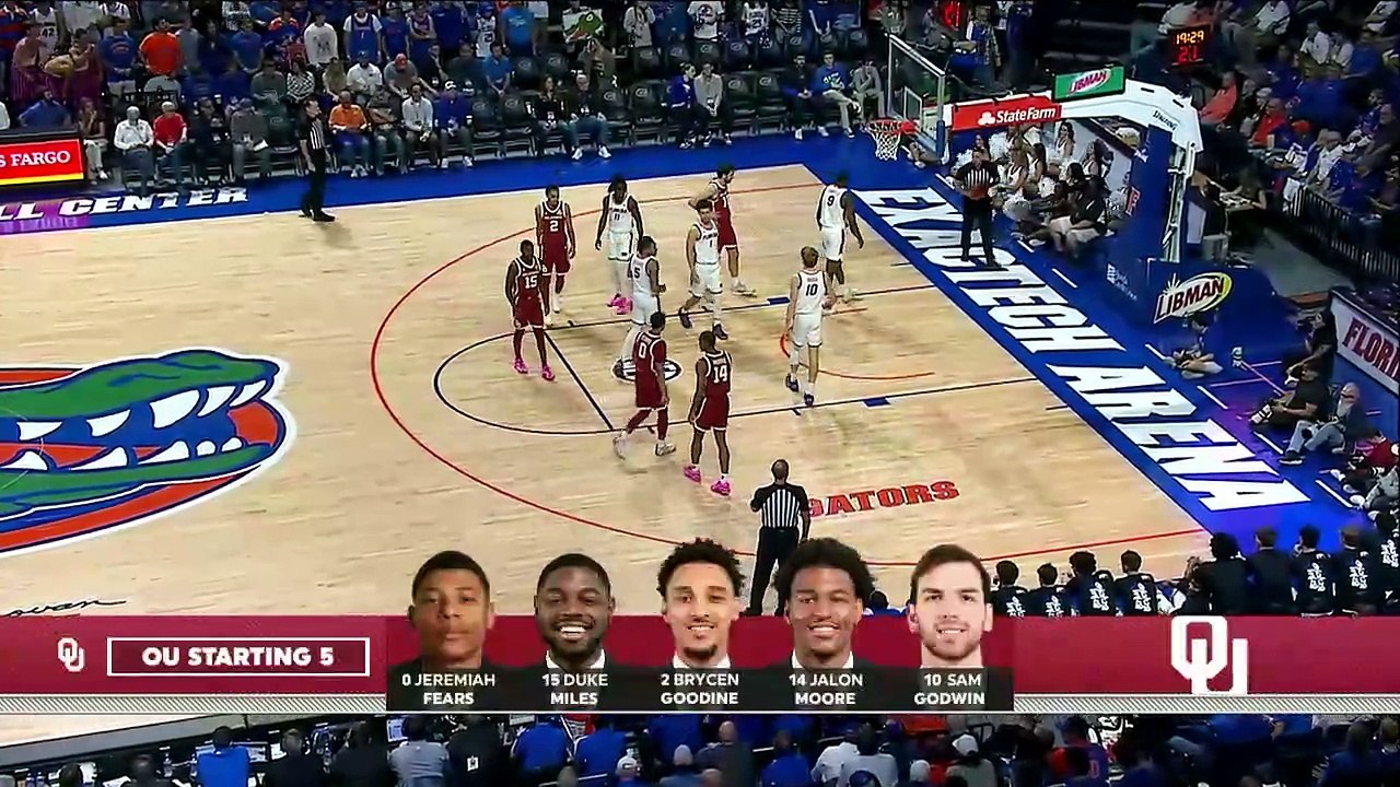 NCAAM 2025 Oklahoma Sooners vs Florida Gators 18 02 720pEN60fps ESPN2