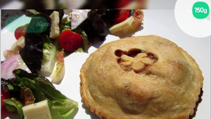 Tourtes croustillantes au Saint Nectaire Fermier