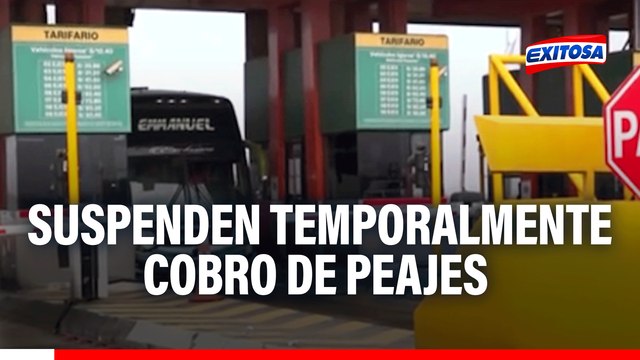 Suspenden temporalmente cobro de peajes en Pasamayo-Ancón por demoras tras colapso de puente en Chancay