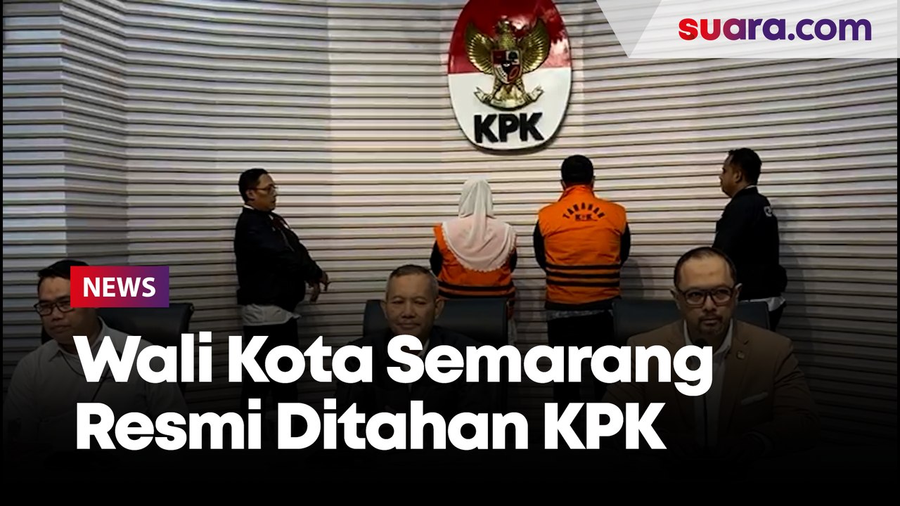 Wali Kota Semarang Mbak Ita dan Suaminya Resmi Ditahan KPK