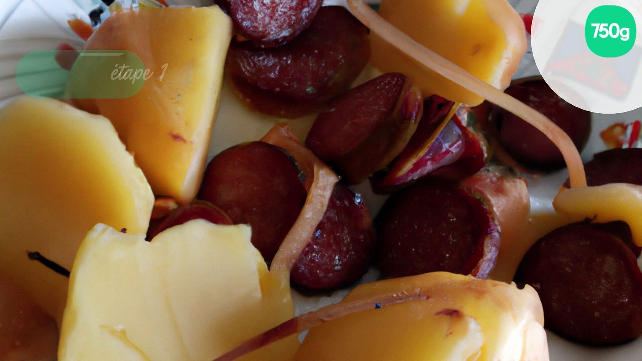 Pommes de terre au saucisson