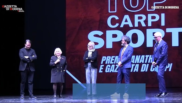 Top Carpi Sport, quante emozioni al teatro comunale con le stelle dello sport carpigiano