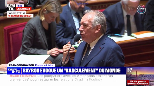 François Bayrou: La France a porté au cours des décennies, souvent seule, l'idéal d'une Europe qui s'unirait pour exister