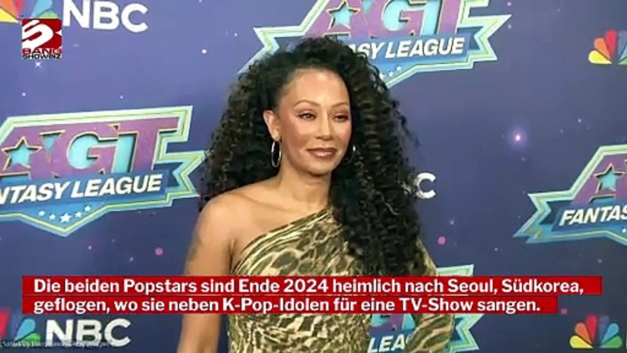 Emma Bunton und Mel B: Spice Girls-Reunion in Südkorea