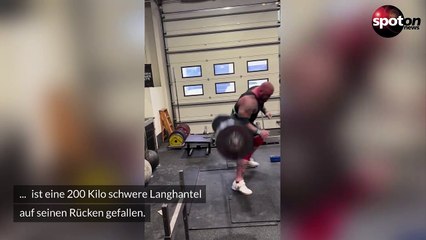 "Game of Thrones"-Star fällt 200 Kilo schwere Hantel auf den Rücken