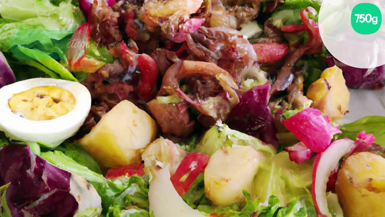 Salade aux saveurs réunionnaises
