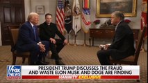 Trump y Musk presumen de miles de millones de dólares en recortes en la Administración Pública