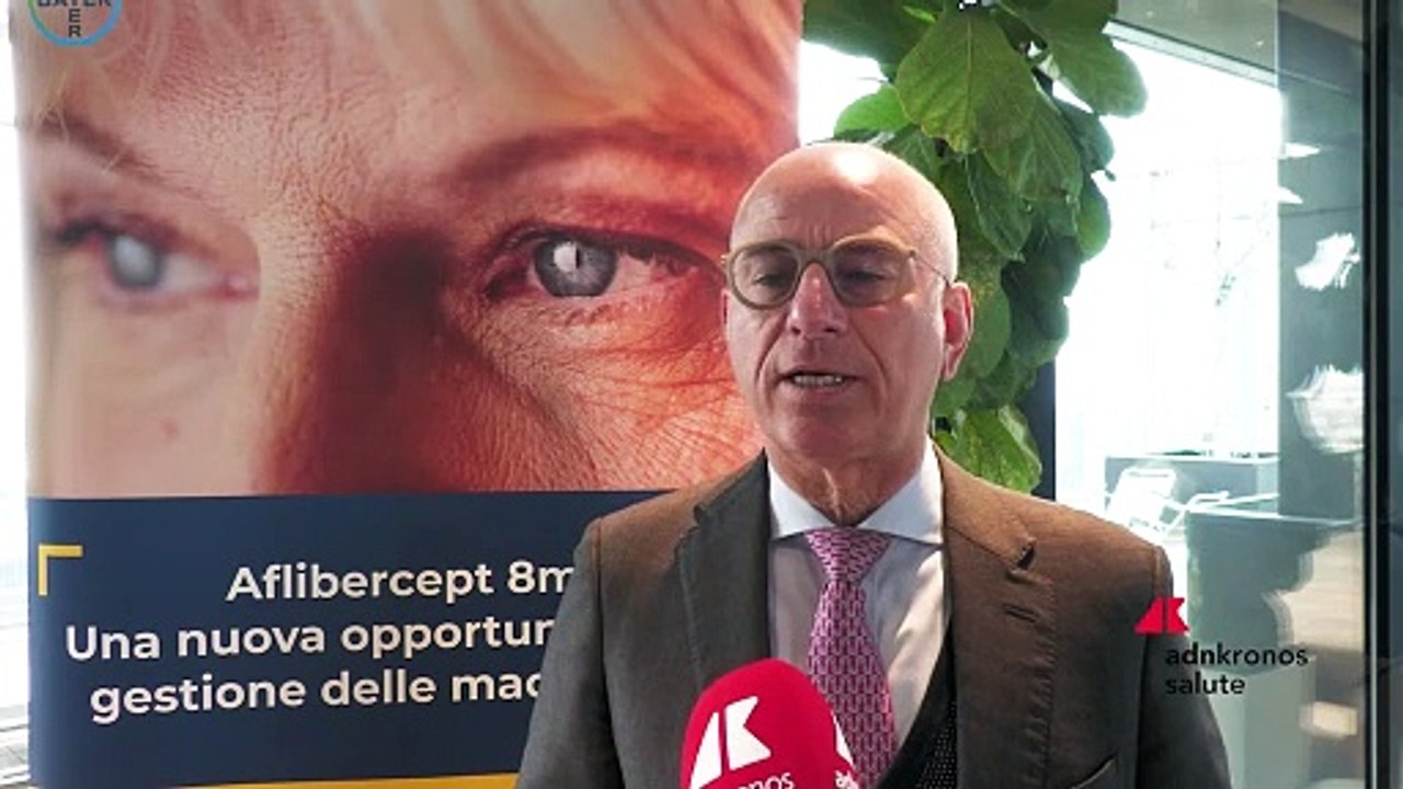 Farmaci: oftalmologo Lanzetta, ‘un’iniezione anche ogni 6 mesi con aflibercept 8 mg in maculopatia’