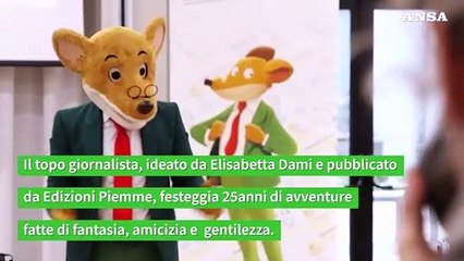 Geronimo Stilton compie 25 anni: in Italia si vende 1 copia al minuto