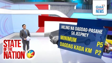 Operators at drivers humihirit ng dagdag pasahe | SONA