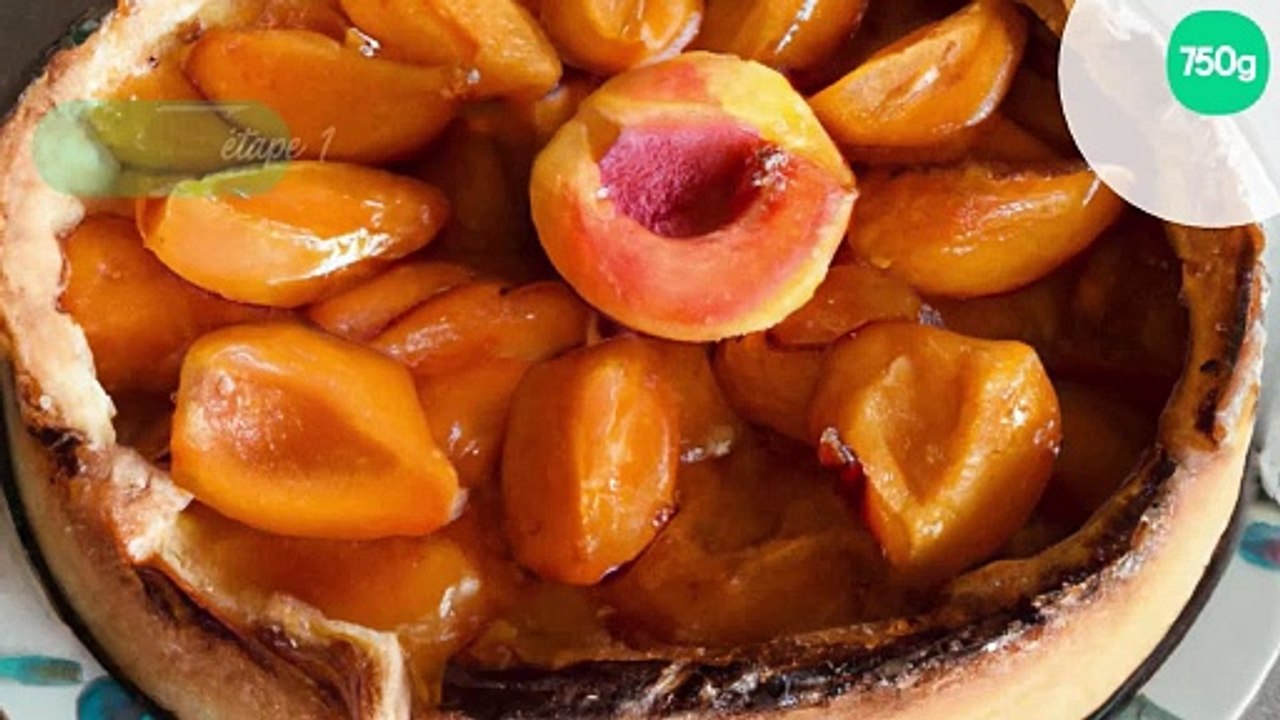 Tourte aux abricots