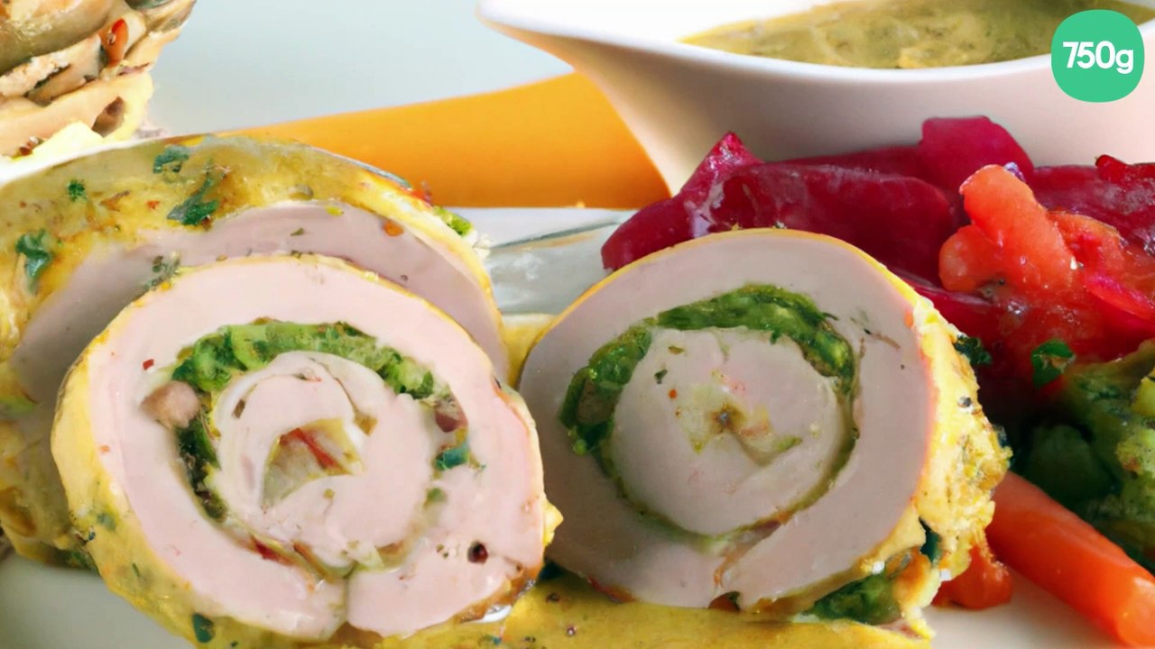 Roulés de dinde à la moutarde à l'ancienne