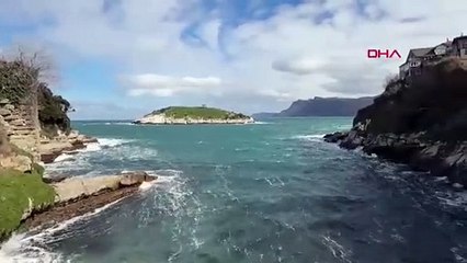 O ilimizde dalga boyu 3 metreyi aştı