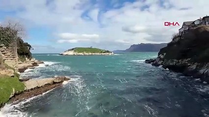 O ilimizde dalga boyu 3 metreyi aştı