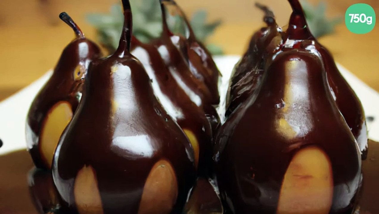 Poires au chocolat