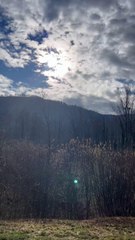 Balade avec un ciel magnifique