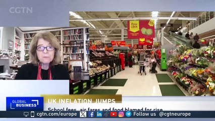 What are the key drivers behind the rise in UK inflation to 3%?