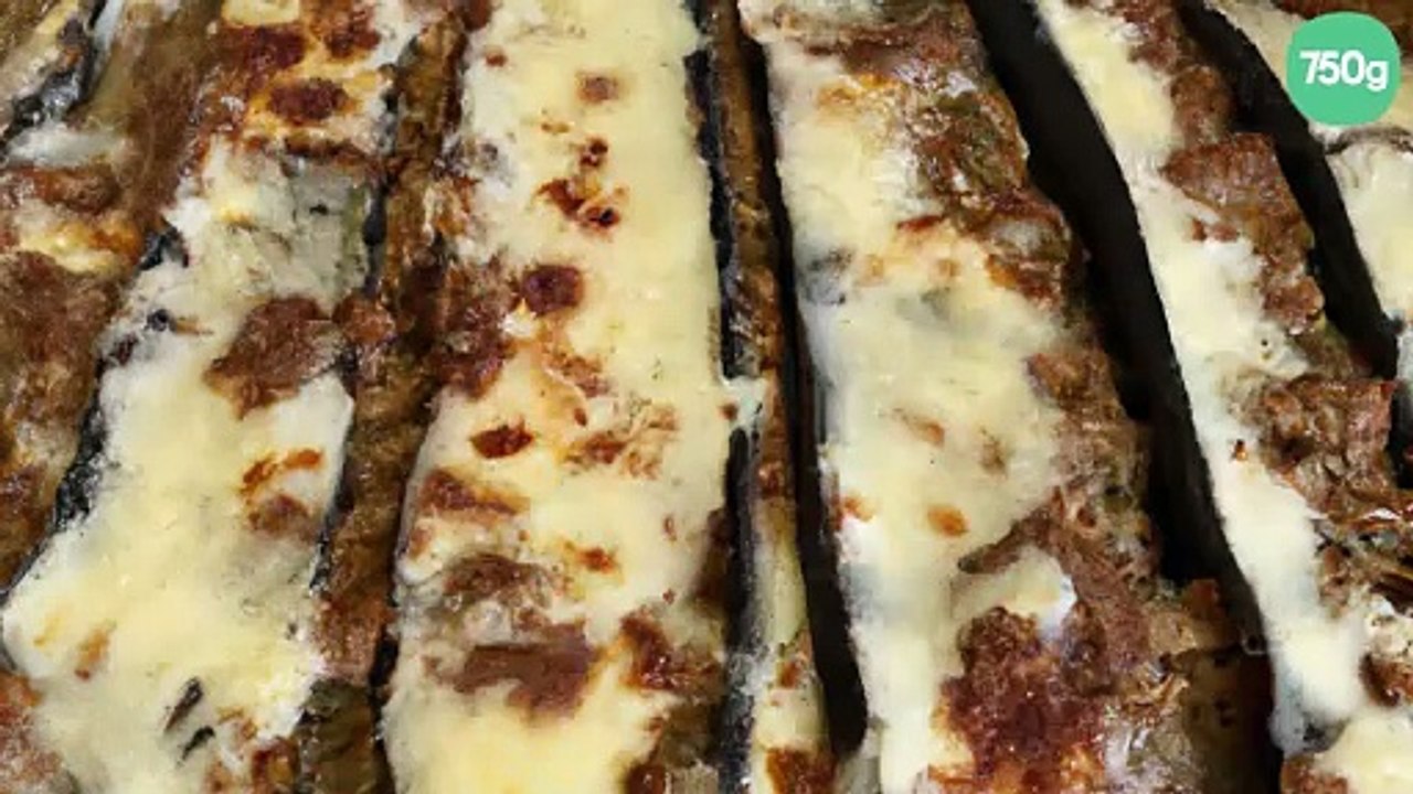 Gratin d'aubergines bolognaises