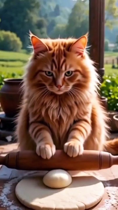 Cat cooking #cat #animals #cute #aishorts #catlover #cooking #funny #midjourney #catshorts #ai
