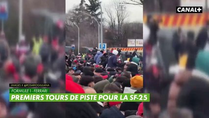 Premiers tours de piste pour la SF-25 - Formule 1