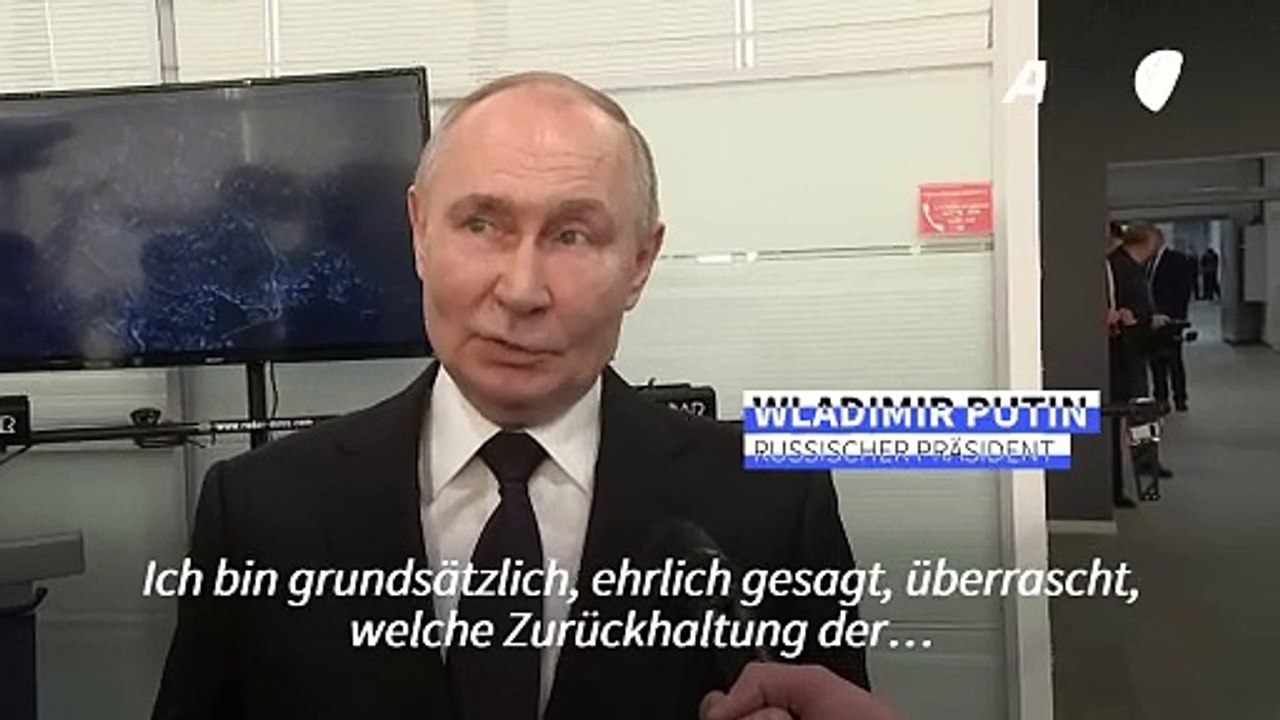 Putin: Trumps Verbündete benehmen sich 'rüpelhaft'