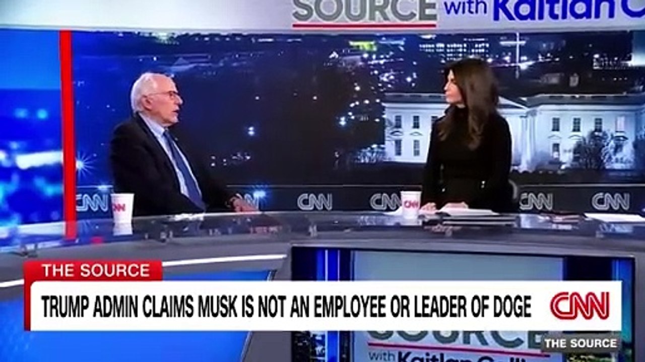'Elon Musk is clearly running the show': Bernie Sanders on DOGE leadership