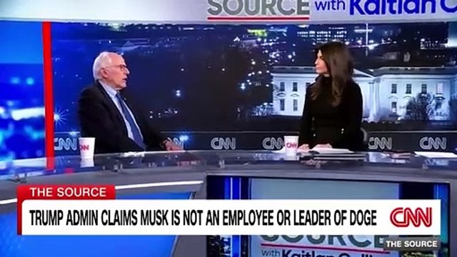 'Elon Musk is clearly running the show': Bernie Sanders on DOGE leadership
