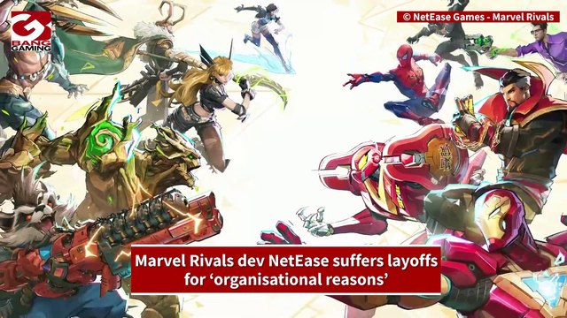 Marvel Rivals dev NetEase suffers layoffs for ‘organisational reasons’