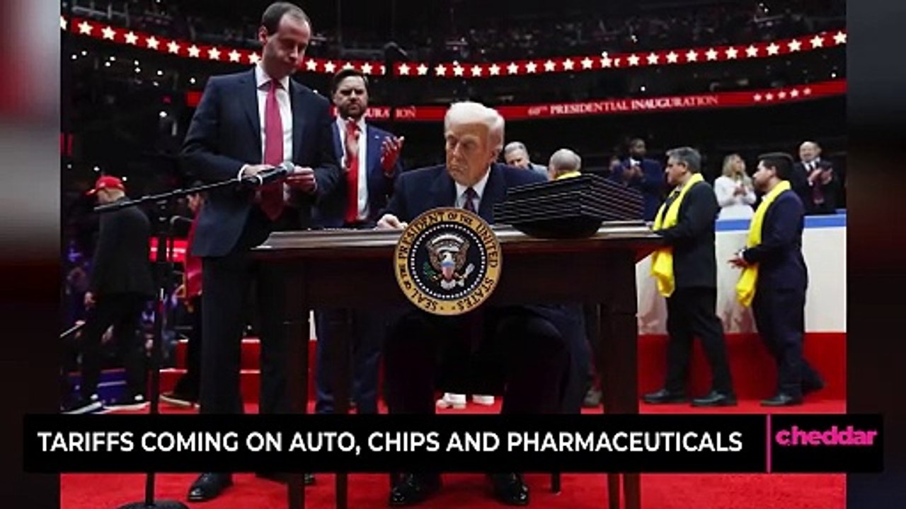 Tariffs Coming on Auto, Chips and Pharmaceuticals