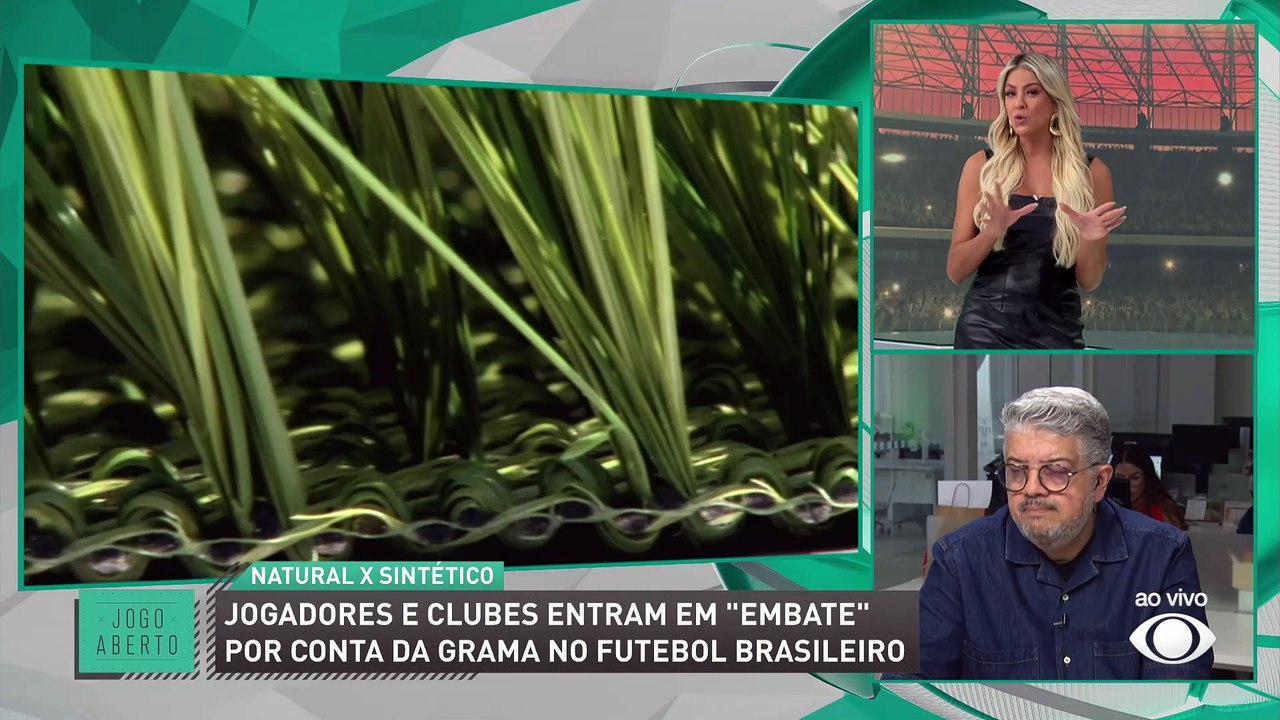 Debate Jogo Aberto: Sintético ou natural, qual gramado é melhor? Jogadores estão certos em reclamar?