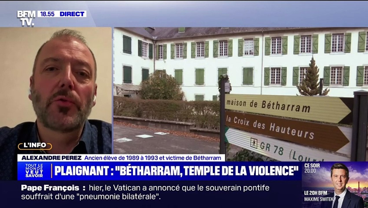 Agressions à Bétharram: "On était tellement sous emprise, qu'il fallait vraiment qu'un scandale éclate pour se rendre compte de ce qu'on a vécu", témoigne un ancien élève et victime de Bétharram