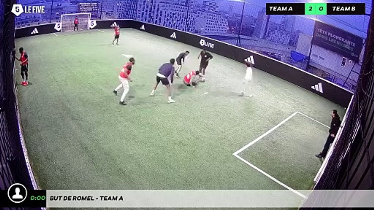 But de Romel - Team A