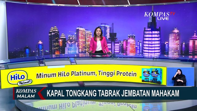 Ditabrak Kapal Tongkang, Jembatan Mahakam di Samarinda Retak di Beberapa Bagian