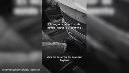 El discurso de este conductor de autobús desata la risa total entre los pasajeros del viaje