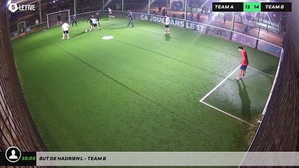 But de Hadrien L - Team B