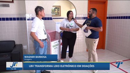 LBV tranforma lixo eletônico em doações