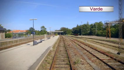 På skinner - fra Varde til Nørre Nebel med ARRIVA på Vestbanen i 2012 | DR