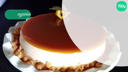 Entremet à la confiture de lait