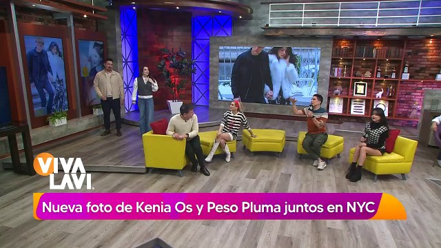 Kenia Os y Peso Pluma son captados juntos en Nueva York