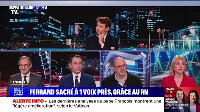 Richard Ferrand au Conseil constitutionnel: Si vous imaginiez qu'Emmanuel Macron ne proposerait pas un de ses copains, vous êtes naïfs , estime Laurent Jacobelli (RN)
