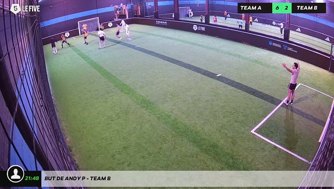 But de Andy P - Team B