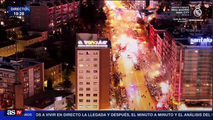 Pelos de punta con el recibimiento al Madrid