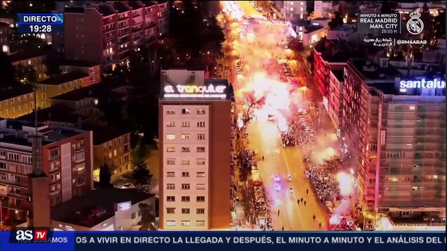 Pelos de punta con el recibimiento al Madrid
