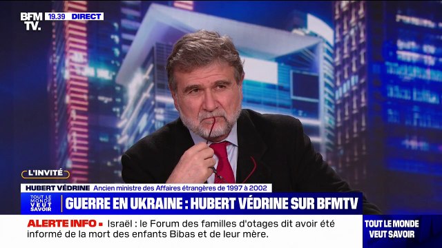 Hubert Védrine, ancien ministre des Affaires étrangères: On est revenu à une Amérique brutale avec Donald Trump